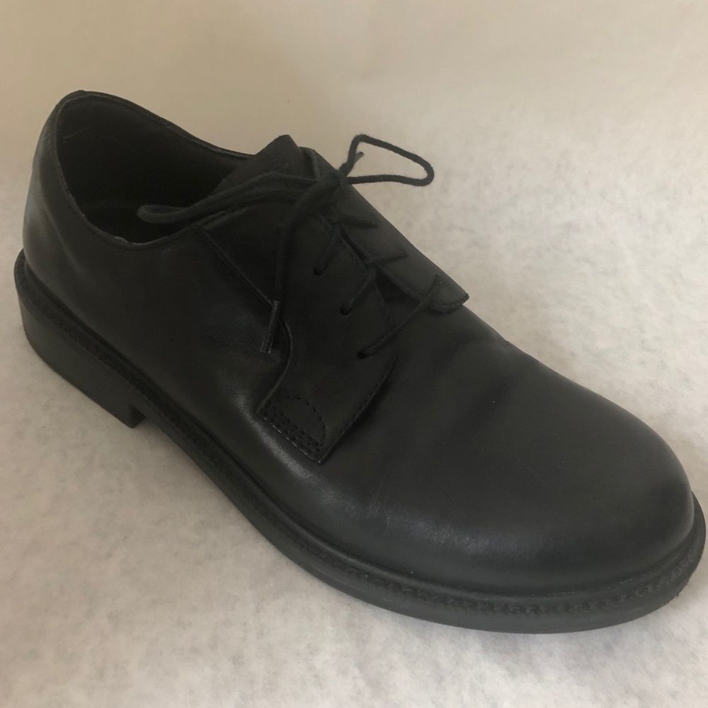 C2 by Calibrate Shoes Boys Men Sz 7 Black Leather